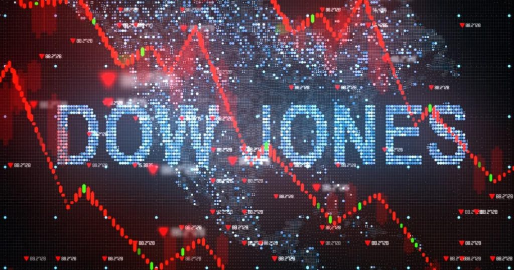 Dow ditutup lebih rendah 400 poin, saham Apple menyeret saham teknologi turun-min