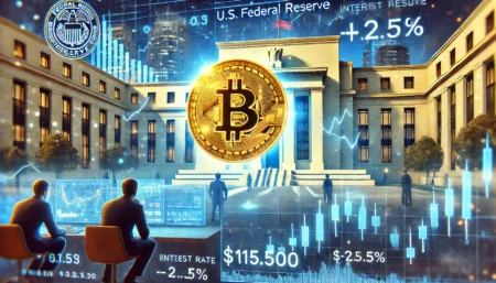 Bitcoin Turun di Bawah $115.000 Setelah Federal Reserve Menerapkan Pemotongan Suku Bunga 0,25%