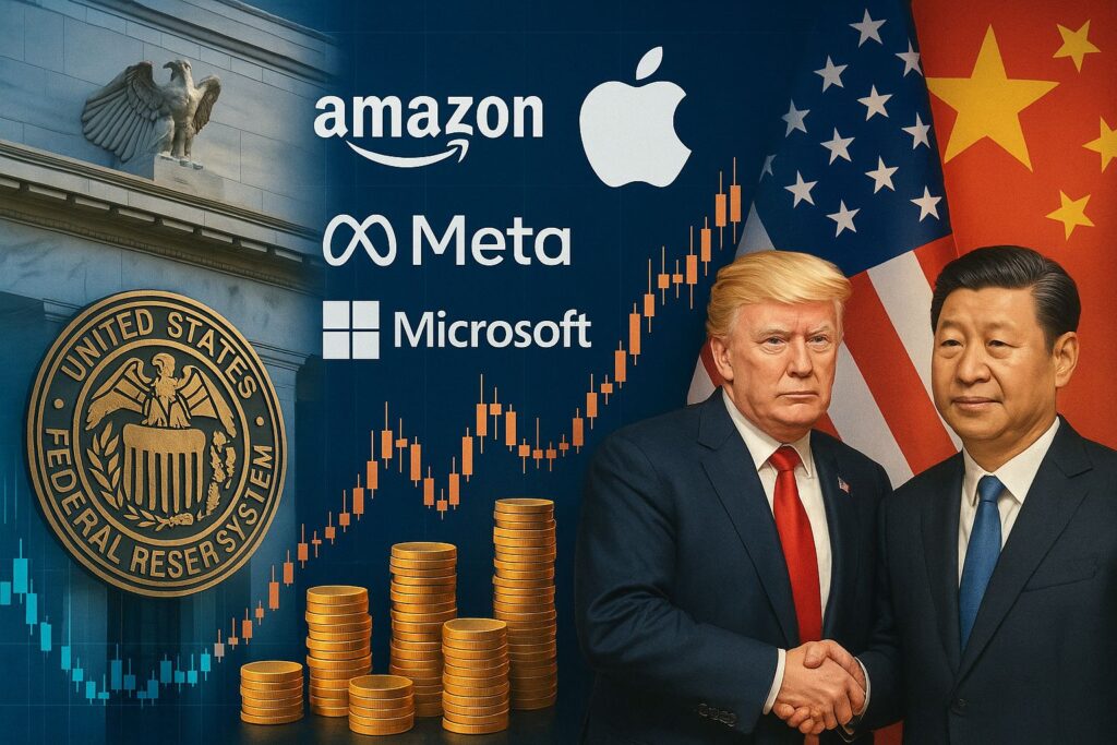 Keputusan The Fed, Laporan Big Tech, dan Pertemuan Trump–Xi Jadi Penentu Arah Pasar Global