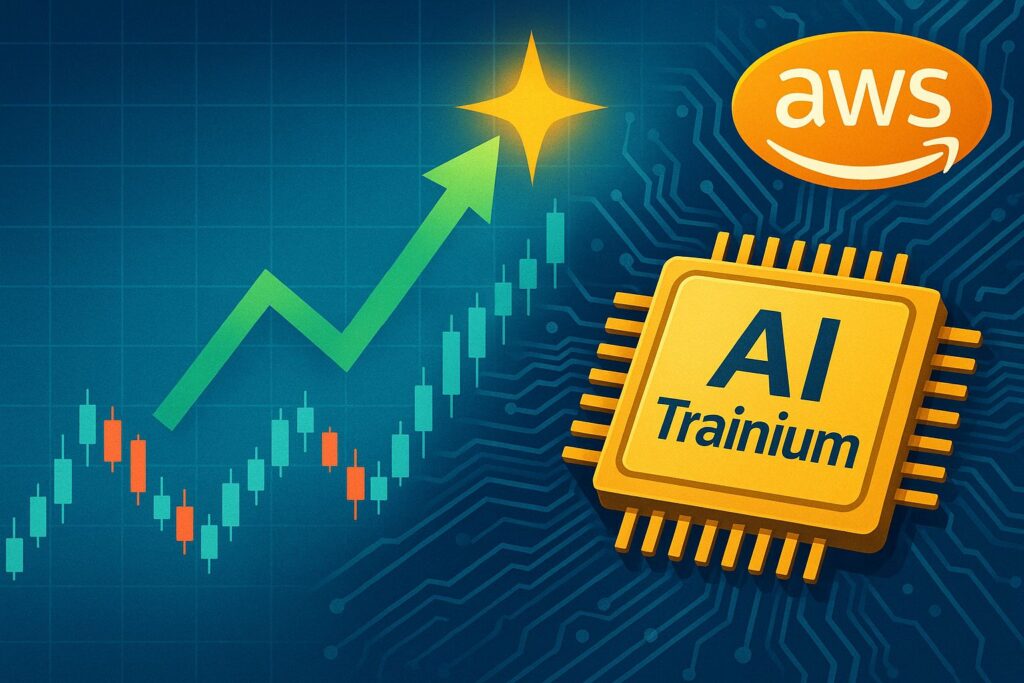 Saham Tembus Rekor Tertinggi, AWS dan Chip AI Trainium Jadi Mesin Pertumbuhan Baru