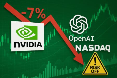 Saham Nvidia Turun 7%: OpenAI, Nasdaq, dan Sinyal “Risk-Off” Jadi Pemicu Kejatuhan