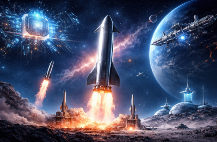 SpaceX Menuju Valuasi US$800 Miliar: Starship, AI Antariksa, dan IPO 2026