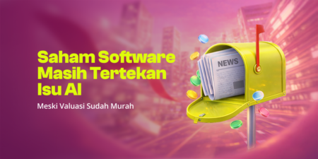 Ilustrasi saham software masih tertekan isu AI meski valuasi sudah murah