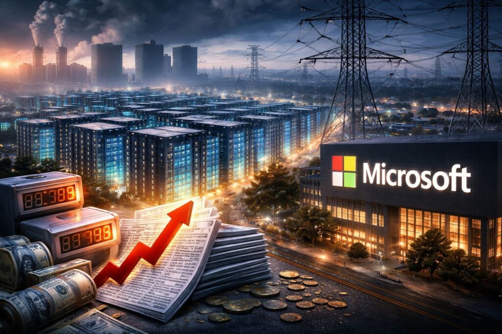 Ledakan Data Center AI Dorong Tarif Listrik Naik, Microsoft Ambil Sikap