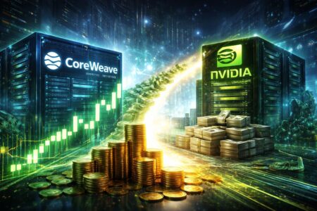 Saham CoreWeave Melonjak Usai Nvidia Suntik US$2 Miliar untuk Ekspansi AI