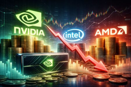 Nvidia Tak Lagi Mahal? Valuasi NVDA Kalah dari Intel dan AMD