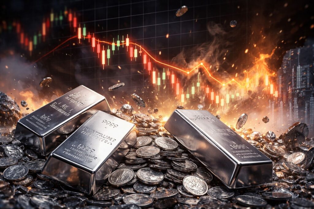 Harga Perak & Platinum Anjlok Tajam, Volatilitas Ekstrem Guncang Pasar Logam Mulia