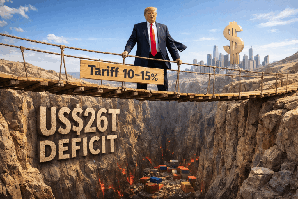 Trump Kaitkan Tarif Baru dengan Krisis Pembayaran