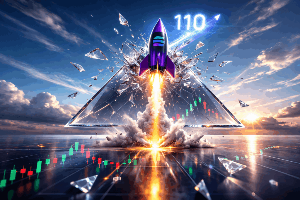 Solana Naik 10%, Target $110 Terbuka