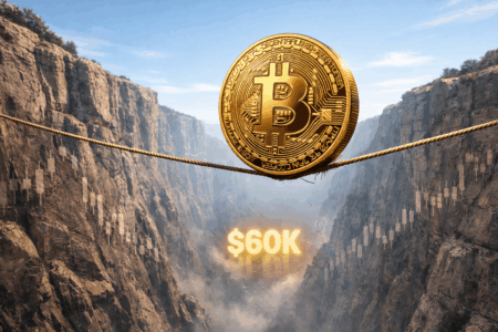 Bitcoin Uji Trendline, Target $60K Muncul Lagi