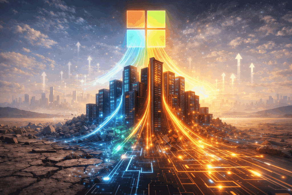 Microsoft Tambah Kapasitas AI, Bangun Data Center Baru