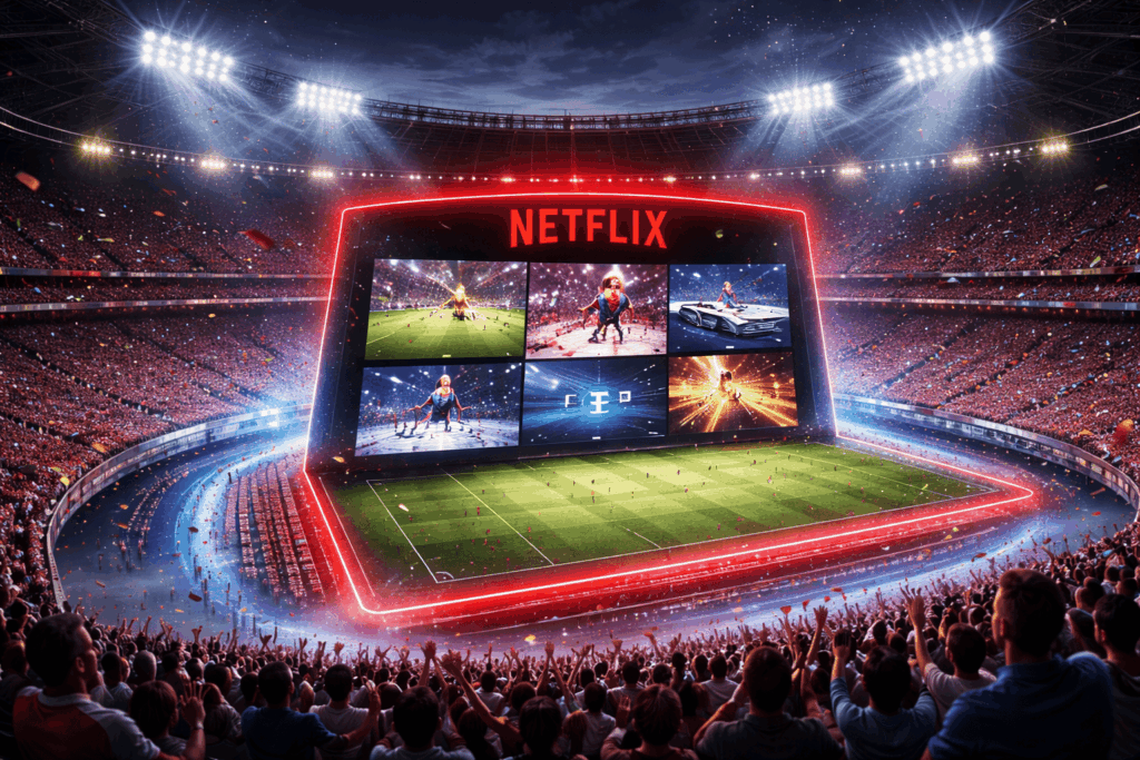 Bidik Siaran Olahraga, Netflix Pilih Strategi Berbeda dari Televisi
