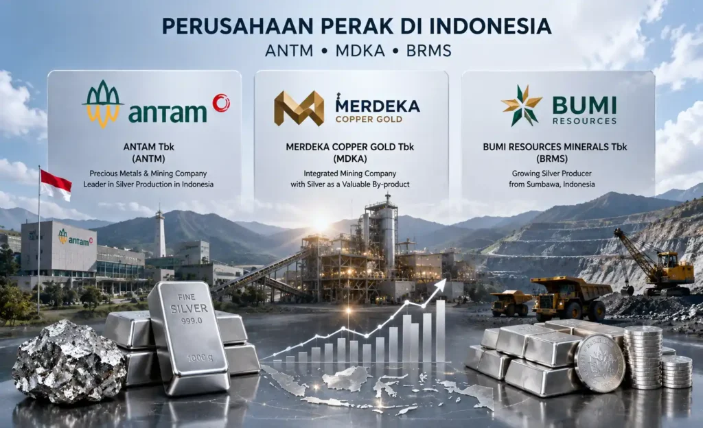 Daftar Saham Perak di Indonesia 