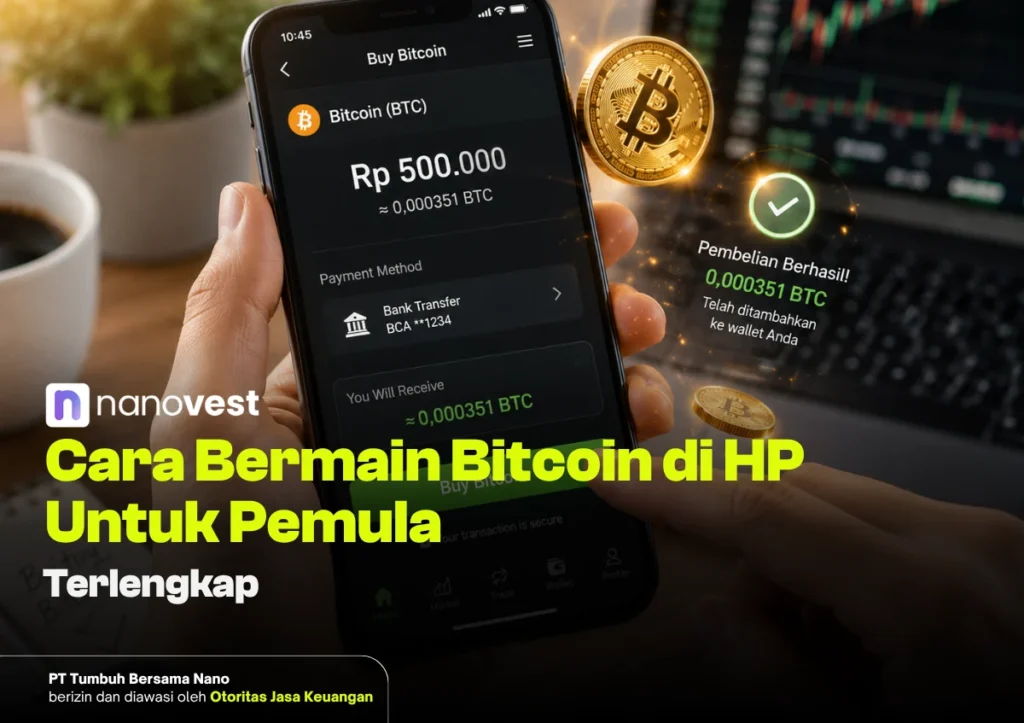 cara bermain bitcoin di hp